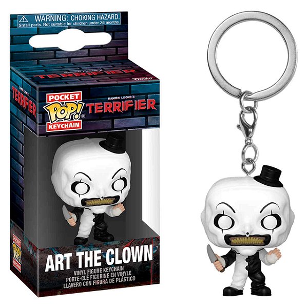 Funko Pop! Chaveiro Keychain Art The Clown Terrifier