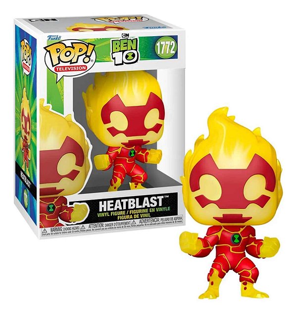 Funko POP! Television Ben 10 Heatblast 1772