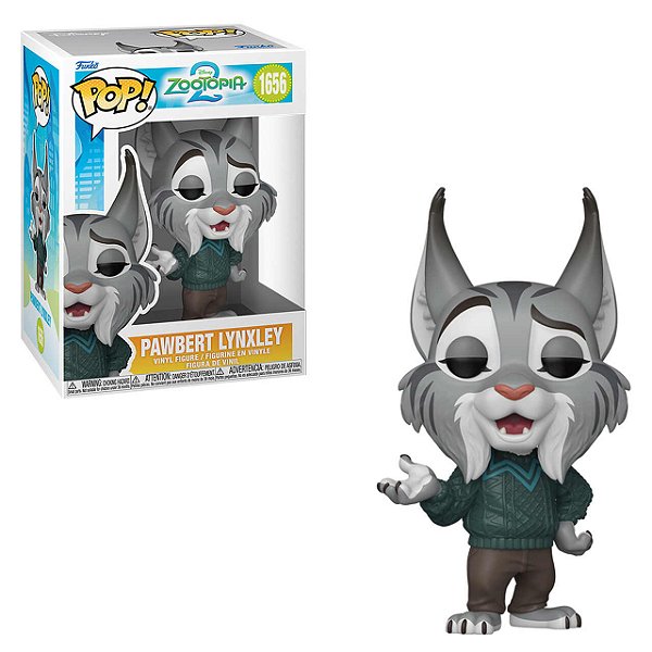 Funko Pop! Disney Zootopia Pawbert Lynxley 1656