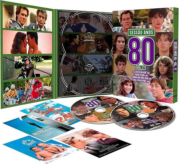 DVD DUPLO Sessão Anos 80 Vol.17