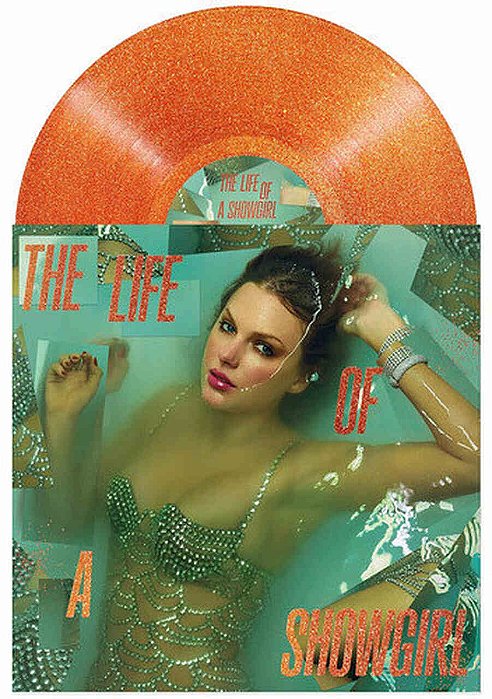 LP Vinil Taylor Swift The Life of a Showgirl (Laranja)