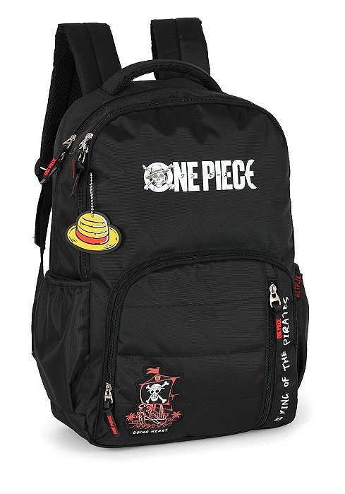 Mochila De Costas One Piece Going Merry Preto Luxcel