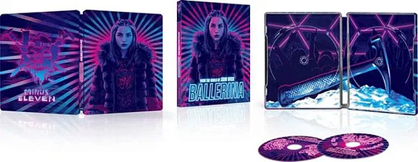 Steelbook 4K UHD Bailarina Do Universo de John Wick (Sem PT)
