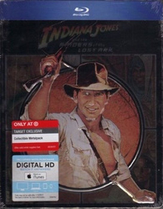 Steelbook Blu-Ray Indiana Jones Os Caçadores da Arca Perdida