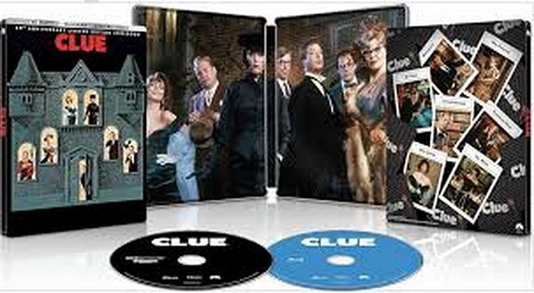 Steelbook 4K UHD Os Sete Suspeitos (Clue) (Sem PT)