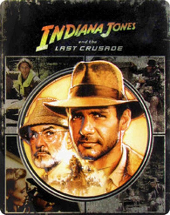 Steelbook Blu-Ray Indiana Jones e a Última Cruzada