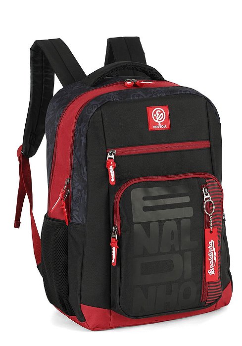 Mochila de Costas Enaldinho Preta Luxcel
