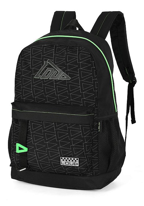 Mochila de Costas LOUD Preta Luxcel