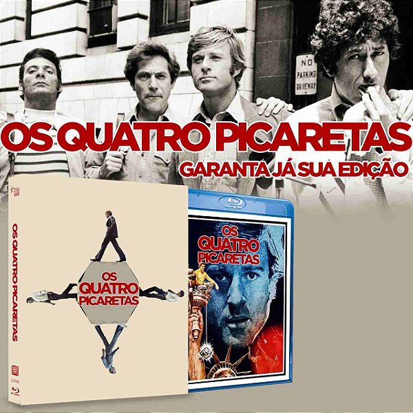 Blu-ray Os Quatro Picaretas Edição de Colecionador PRE VENDA 02/12