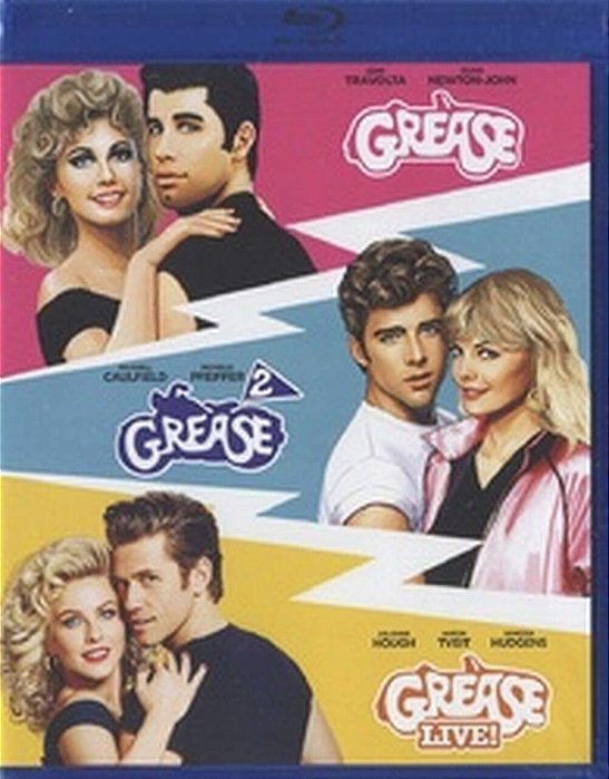 Blu Ray Coleção Grease (Filmes)