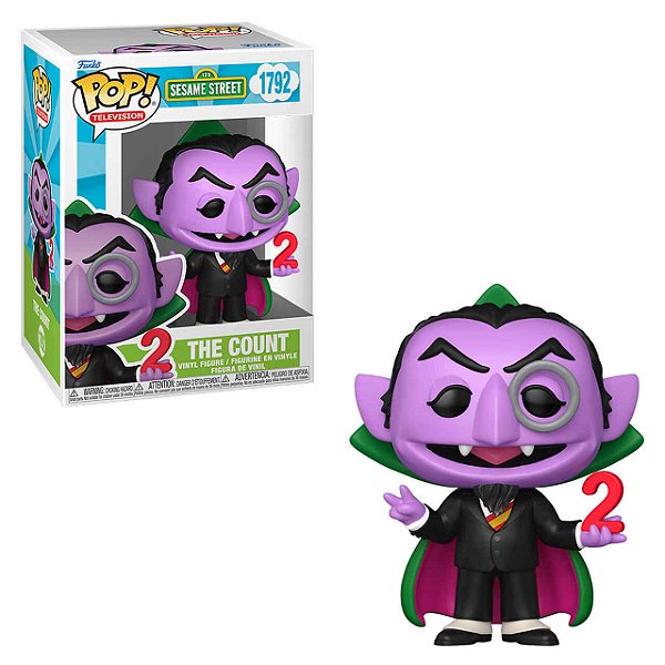 Funko Pop! Television Vila Sésamo The Count 1792