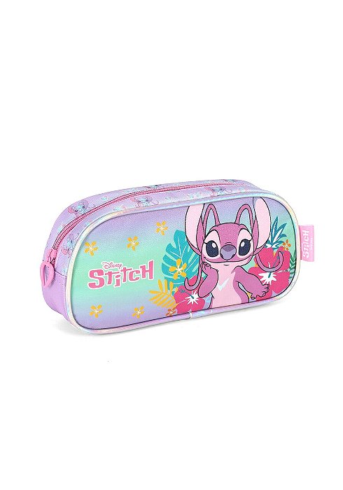 Estojo 1 Divisória Angel Roxo Luxcel