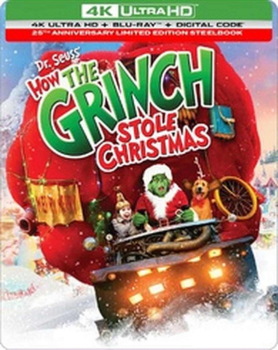 Steelbook 4K UHD O Grinch