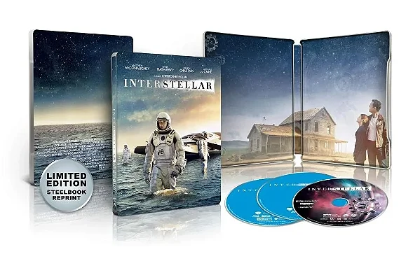 Steelbook 4K UHD + Blu-Ray Interestelar
