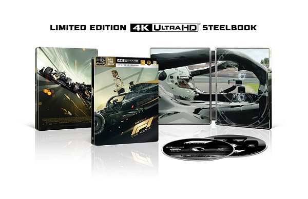 Steelbook 4K UHD F1 The Movie (Sem PT)