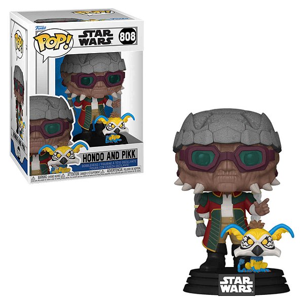Funko Pop! Star Wars Hondo And Pikk 808