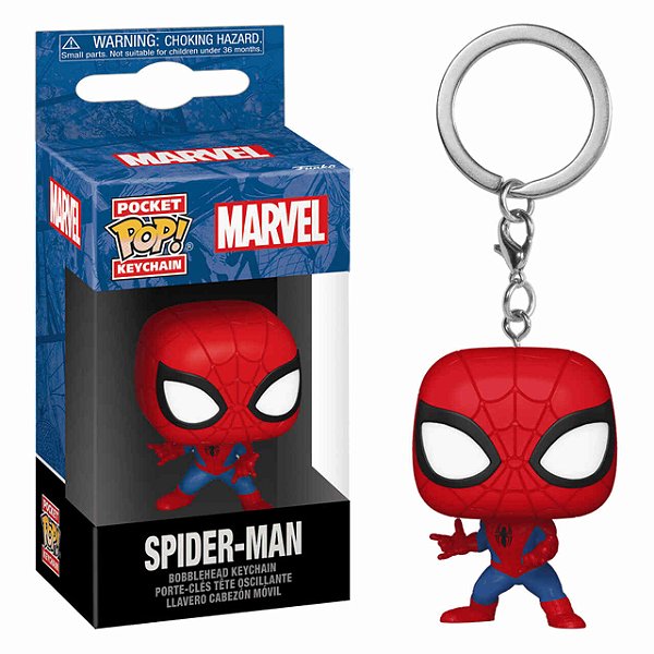 Funko Pop! Chaveiro Keychain Marvel Homen Aranha