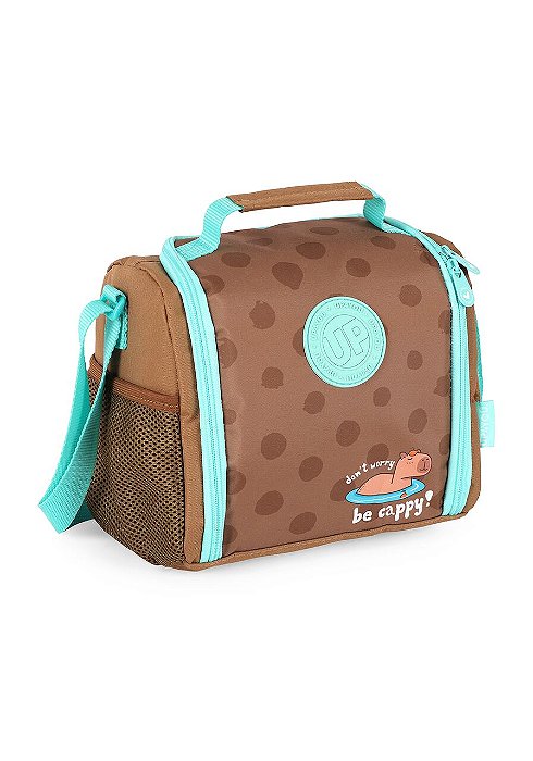 Lancheira Térmica Escolar Capivara Verde Luxcel