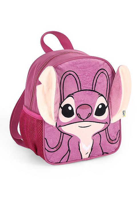 Lancheira Stitch Pelúcia Roxo Luxcel