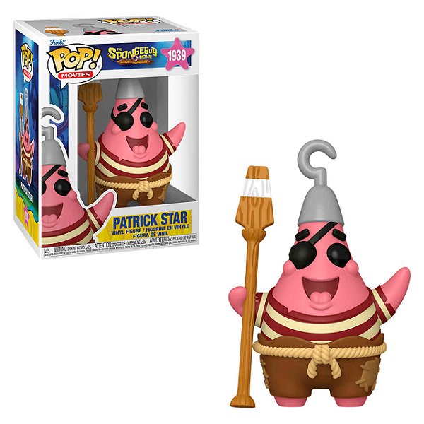 Funko POP! Movies Bob Esponja Patrick Estrela Pirata 1939
