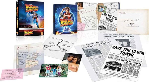 Steelbook 4K UHD De Volta Para o Futuro Limited Collectors Edition (Sem PT)