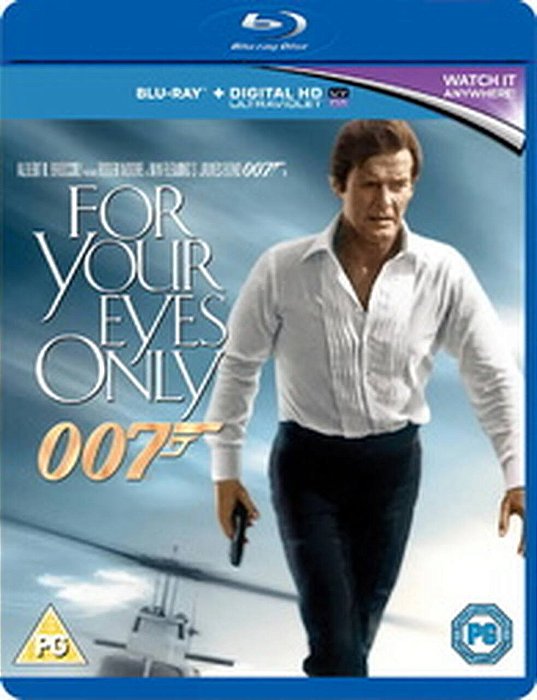Blu Ray 007 Somente Para Seus Olhos