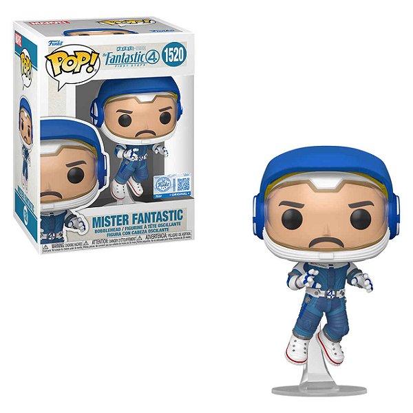 Funko Pop! Marvel Quarteto Fantastico Senhor Fantastico 1520