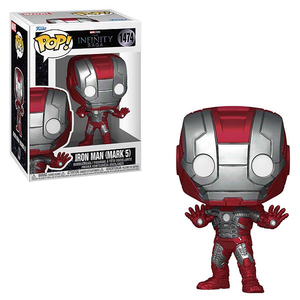 Funko Pop! Marvel The Infinity Saga Irom Man (Mark 5) 1474