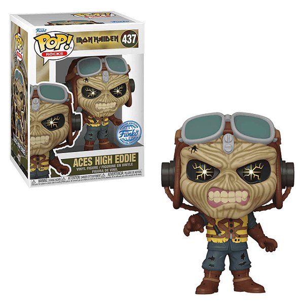Funko Pop! Rocks Iroon Maiden Aces High Eddie 437