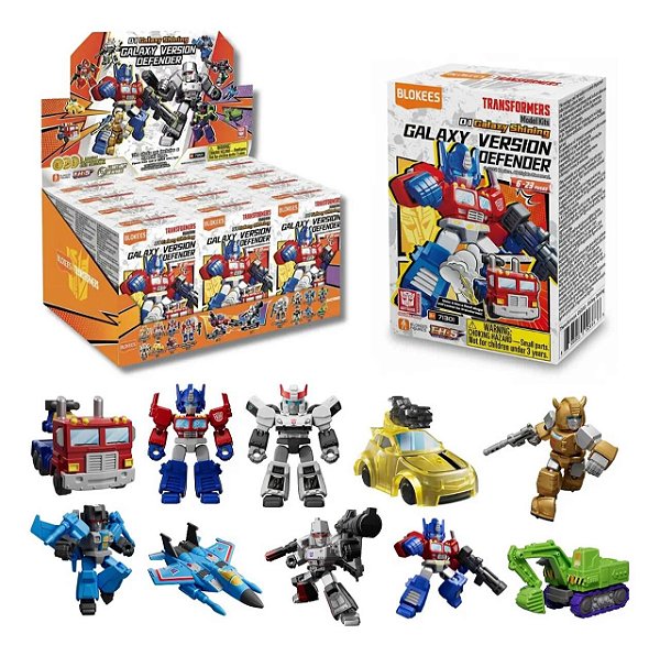 Blokees Transformers Defender Aliança Despedaçada Version 01