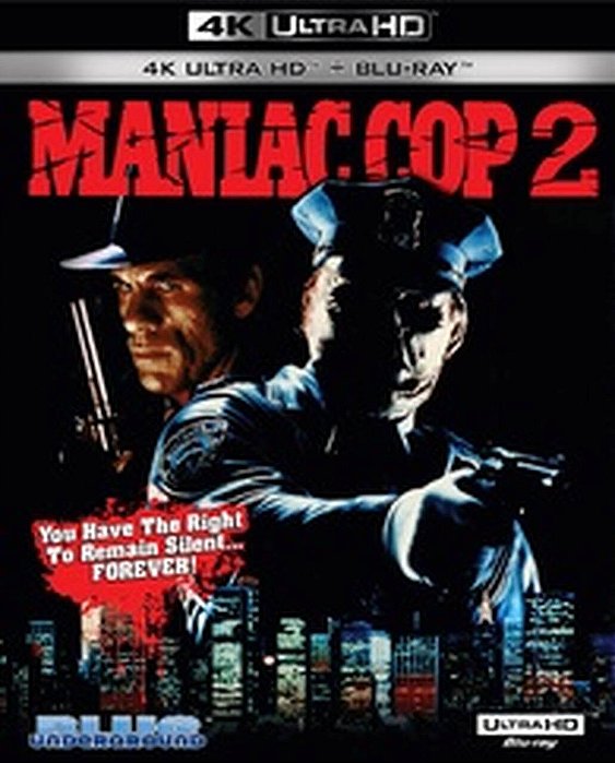 4K UHD Maniac Cop 2 O Vingador