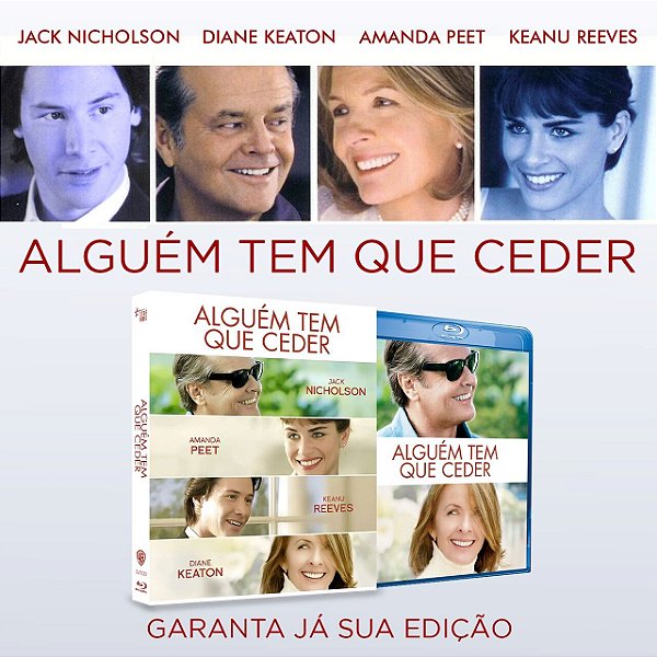 Blu-ray Alguém Tem Que Ceder (2003 Diane Keaton)