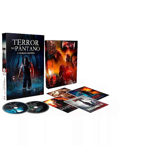 DVD Terror no Pantano A Colecão Completa