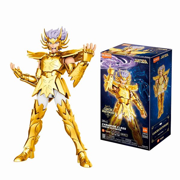 Blokees Cavaleiros Zodíaco Champion Class Cancer Deathmask