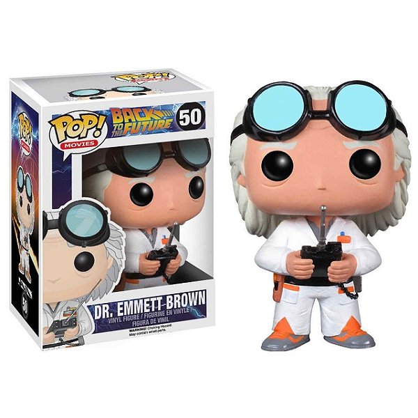 Funko Pop! Movies De Volta Para o Futuro Dr Emmett Brown 50