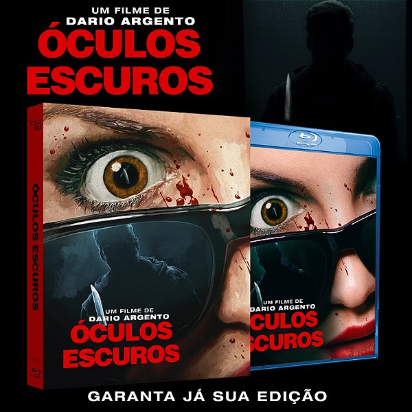 Blu-ray Óculos Escuros (Dario Argento 2022)  PRE-VENDA 27/03