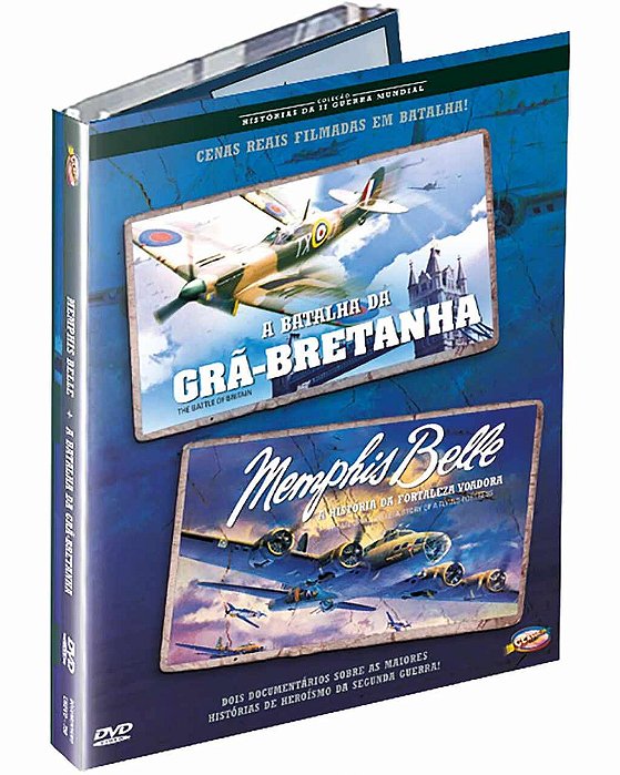 Dvd Coleção Memphis Belle + A Batalha da Gra Bretanha
