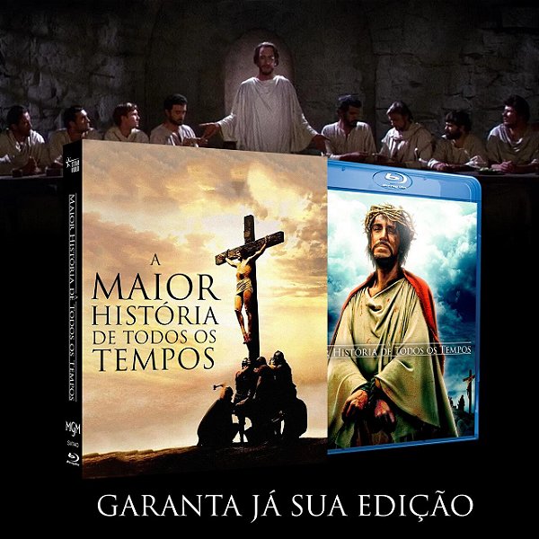 Blu-ray A Maior História de Todos os Tempos (1965) PRE VENDA 13/04