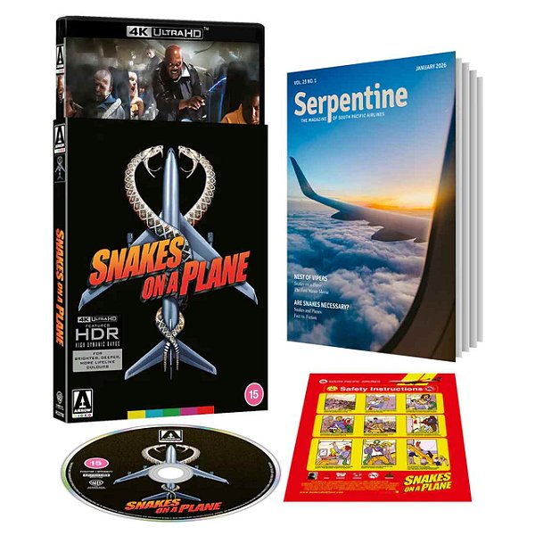 4K UHD Serpentes a Bordo Snakes On A Plane Limited (Sem PT)