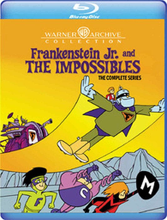 Blu Ray Frankenstein Jr e Os Impossiveis  Serie Completa (Sem PT)