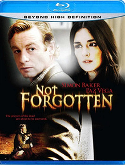 Blu Ray Regresso do Além (Not Forgotten) (Sem PT)