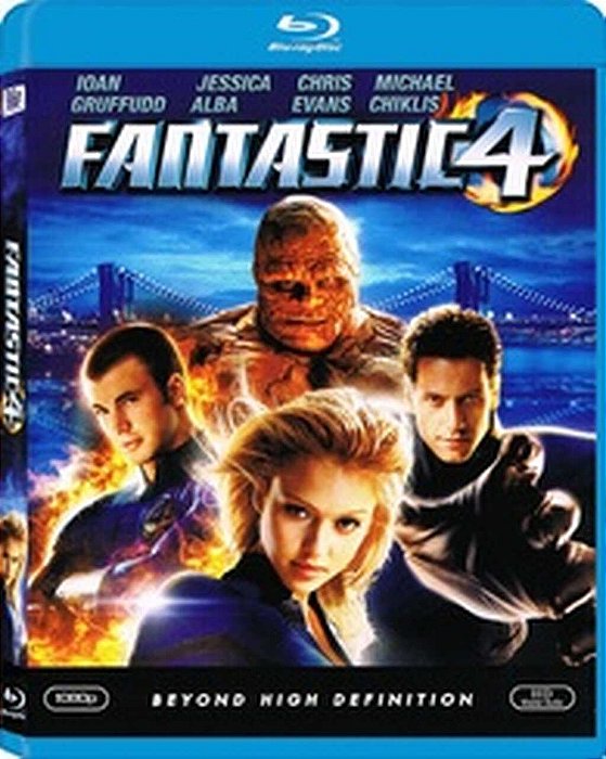 Blu Ray Quarteto Fantástico (Sem PT)