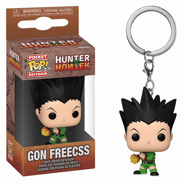 Funko Pop! Chaveiro Keychain  Hunter Hunter Gon Freecss