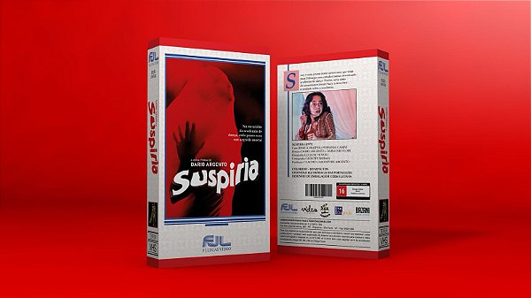 VHS Suspiria Versão Classica 80s
