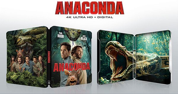 Steelbook 4K UHD Anaconda (Sem PT)