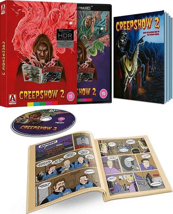 4K UHD Creepshow 2 Show de Horrores Limited Edition (Sem PT)