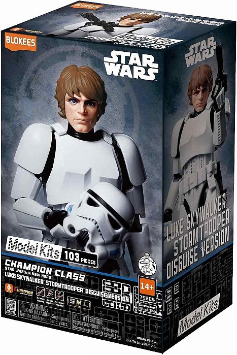 Blokees Star Wars Luke Skywalker Stormtrooper Champion Class 04