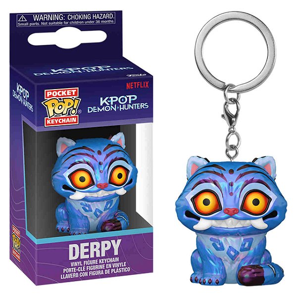 Funko Pop! Chaveiro Keychain KPop Demon Hunters Derpy