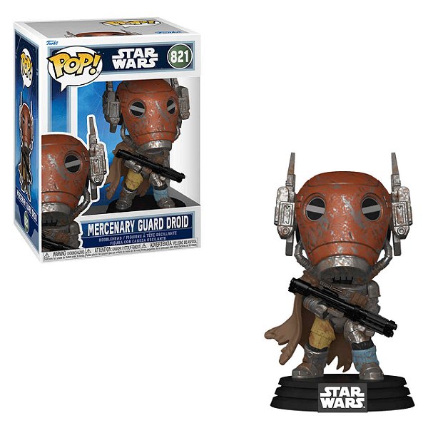 Funko Pop! Star Wars Mercenary Guard Droid 821