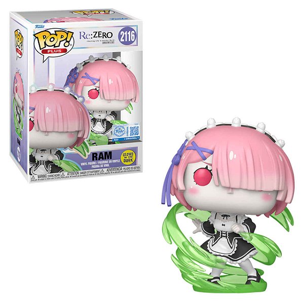 Funko POP! Plus Re Zero Starting Life Ram (Glows) 2116